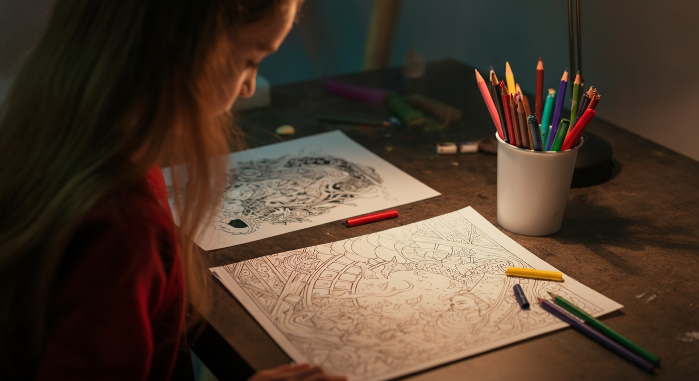 coloriage Harry Potter