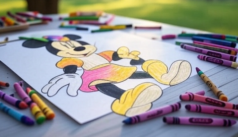 dessin de Minnie