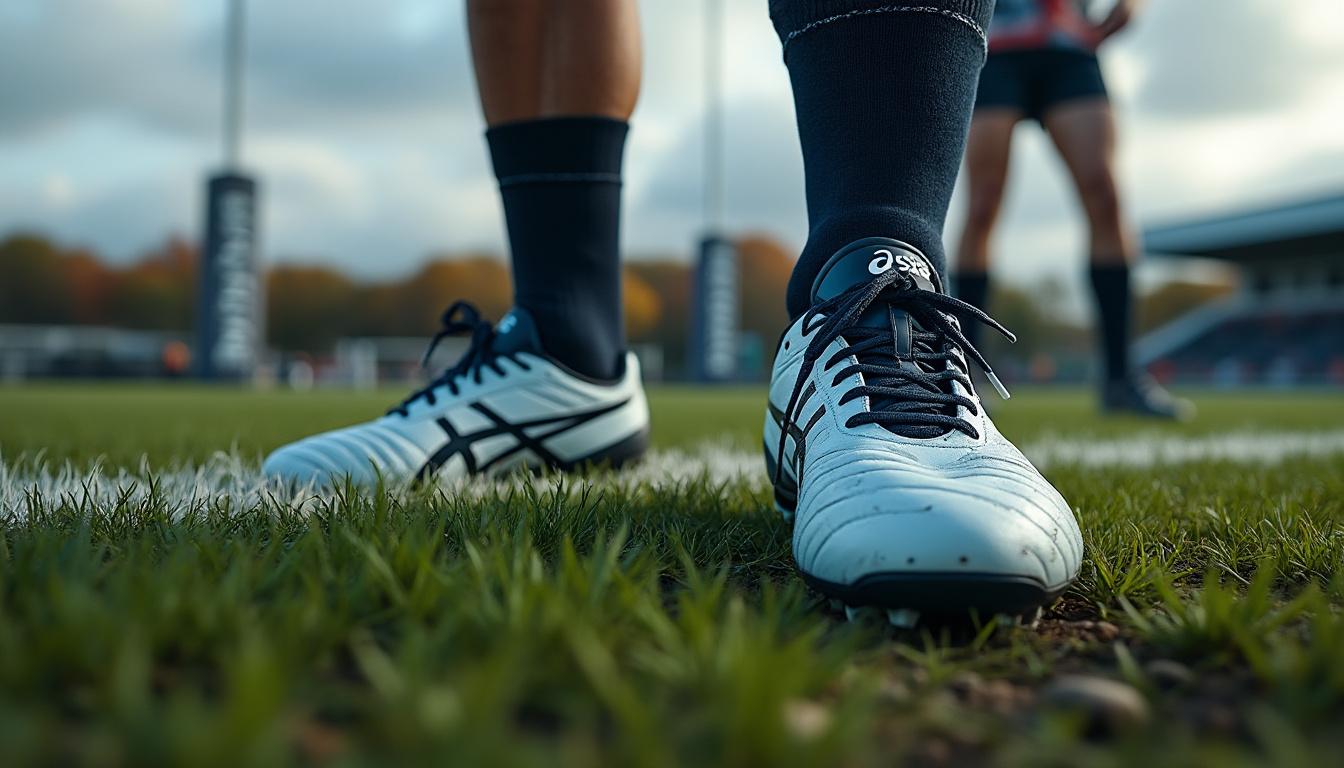 découvrez comment les crampons de rugby asics, dotés des dernières avancées technologiques, optimisent vos performances sur le terrain. améliorez votre adhérence, votre rapidité et votre confort grâce à une conception innovante qui répond aux exigences des joueurs de tous niveaux.