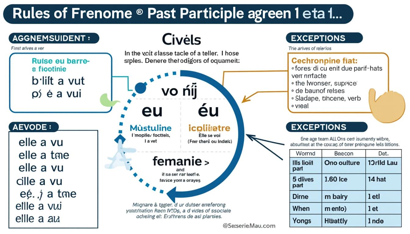 découvrez une carte mentale claire et efficace pour maîtriser l'accord du participe passé en français. idéale pour mieux comprendre les règles et améliorer votre expression écrite.