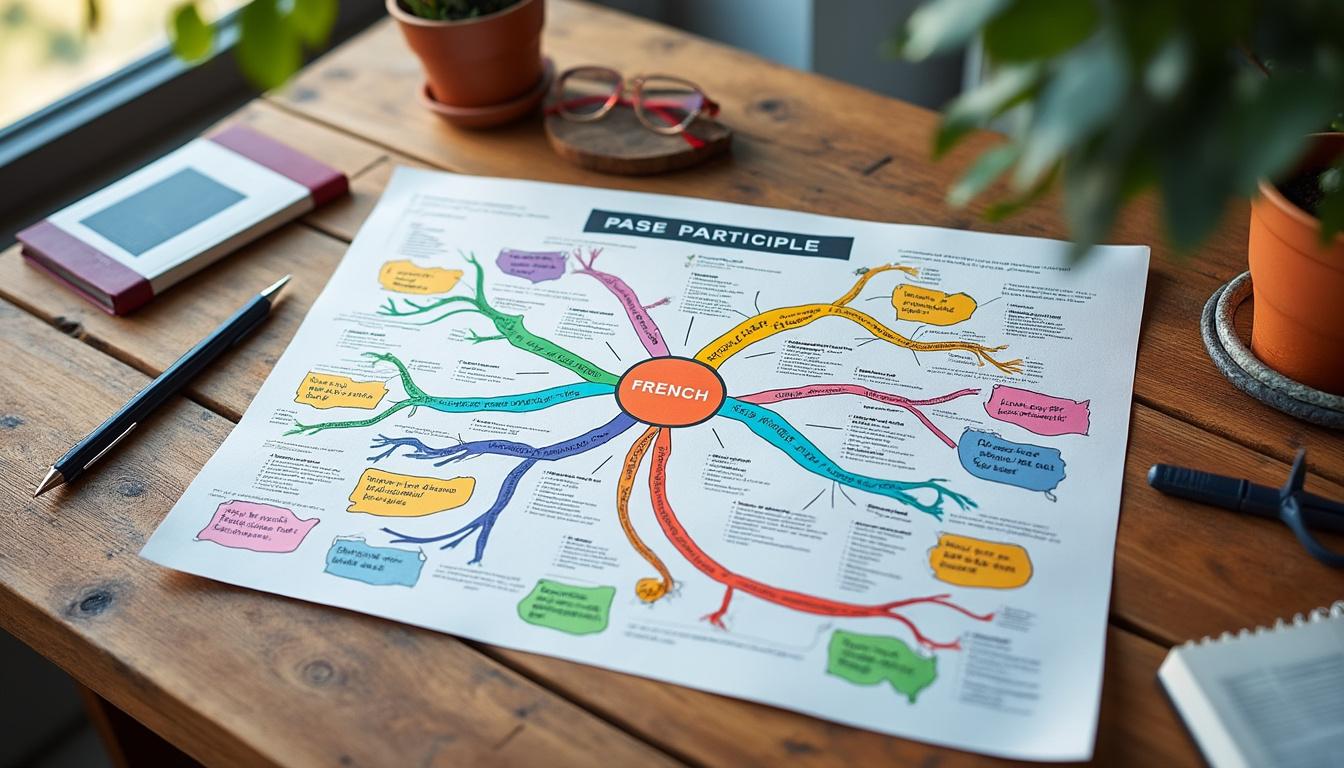 découvrez une carte mentale claire et pratique pour maîtriser l'accord du participe passé en français. idéale pour mieux comprendre les règles et réussir vos écrits !