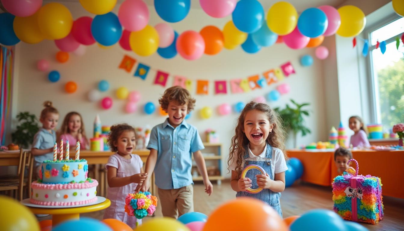 découvrez comment élaborer un programme d’anniversaire d’enfant parfaitement structuré et personnalisé en fonction des goûts de votre enfant, pour une fête unique, amusante et inoubliable !