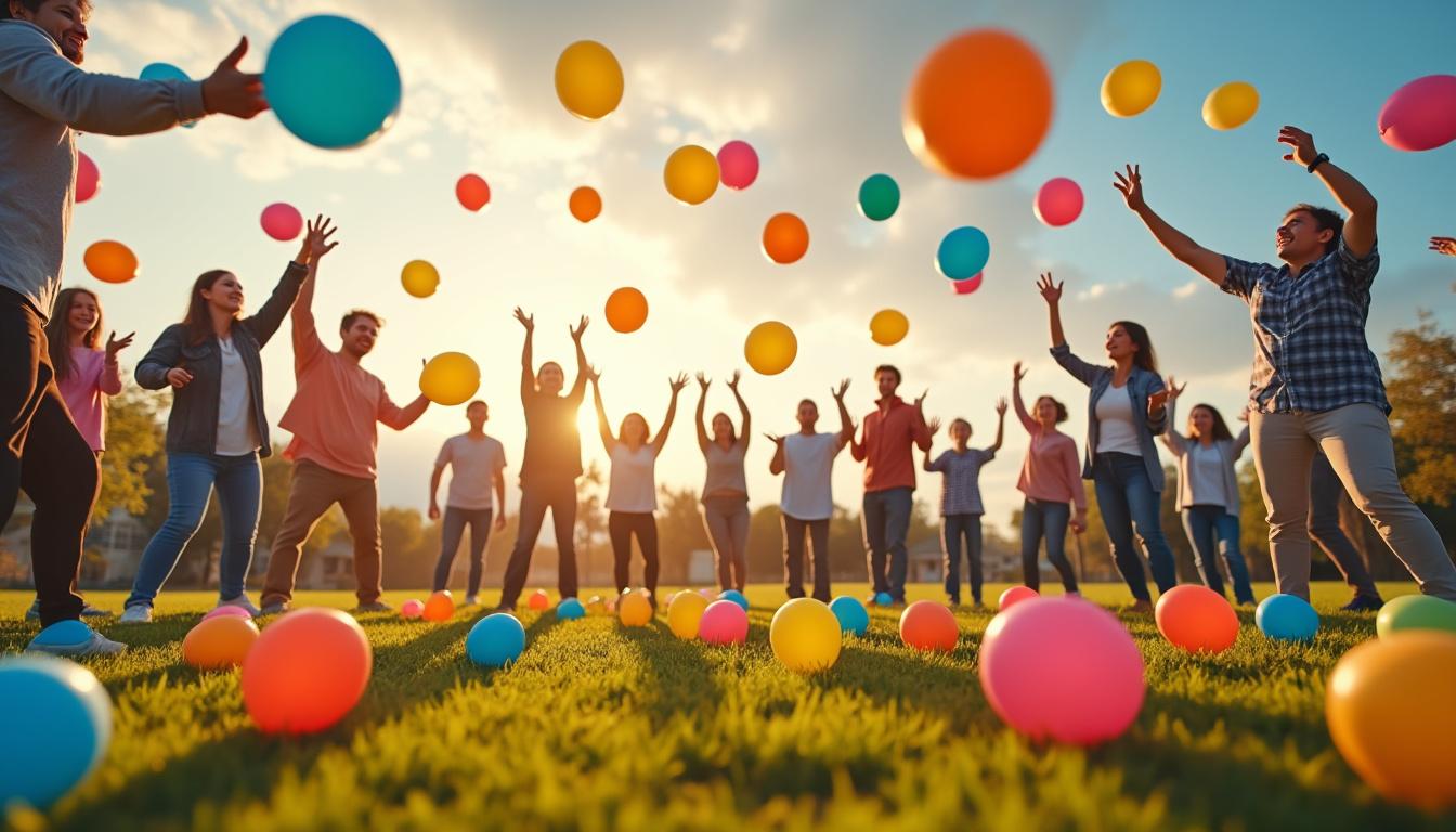 découvrez comment organiser des jeux ludiques avec des ballons de baudruche afin de renforcer l'esprit d'équipe, améliorer la cohésion et favoriser la collaboration au sein de votre groupe.