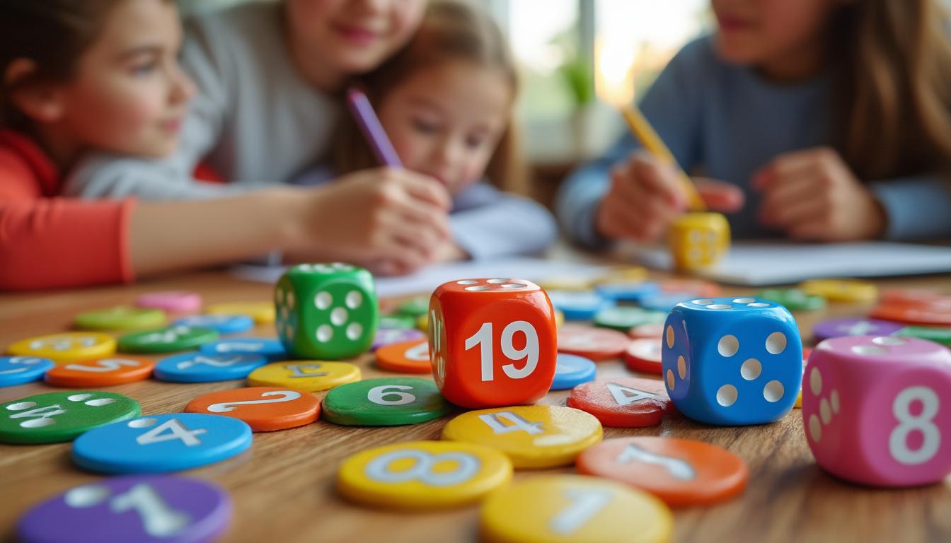 découvrez le jeu des dés : multiplication, un outil pédagogique surprenant qui facilite l'apprentissage des tables de multiplication de manière ludique et interactive.