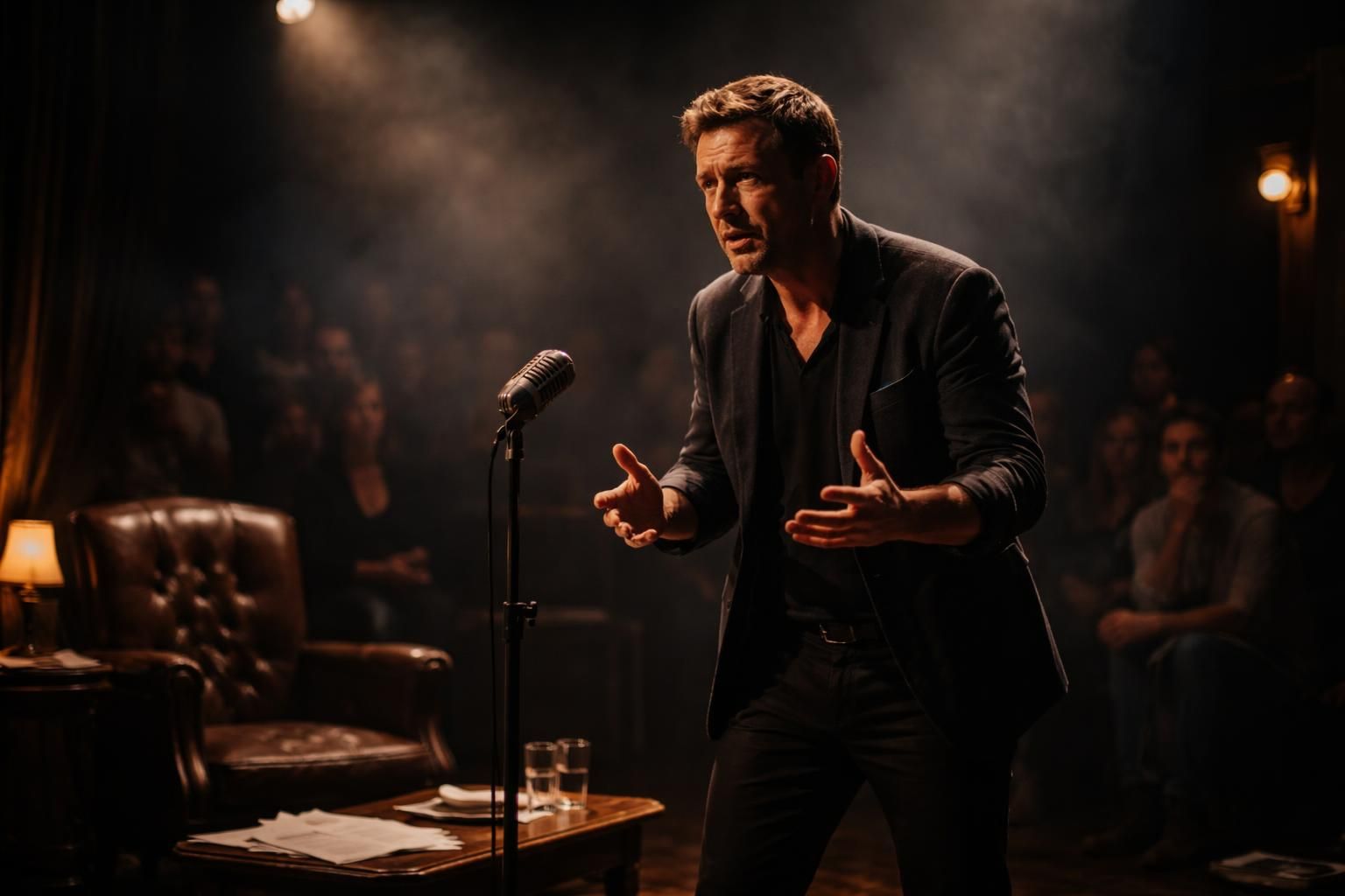 découvrez comment le théâtre de l'art du dealer d'émotions explore le pouvoir des mots et des silences pour captiver et émouvoir le public sur scène.