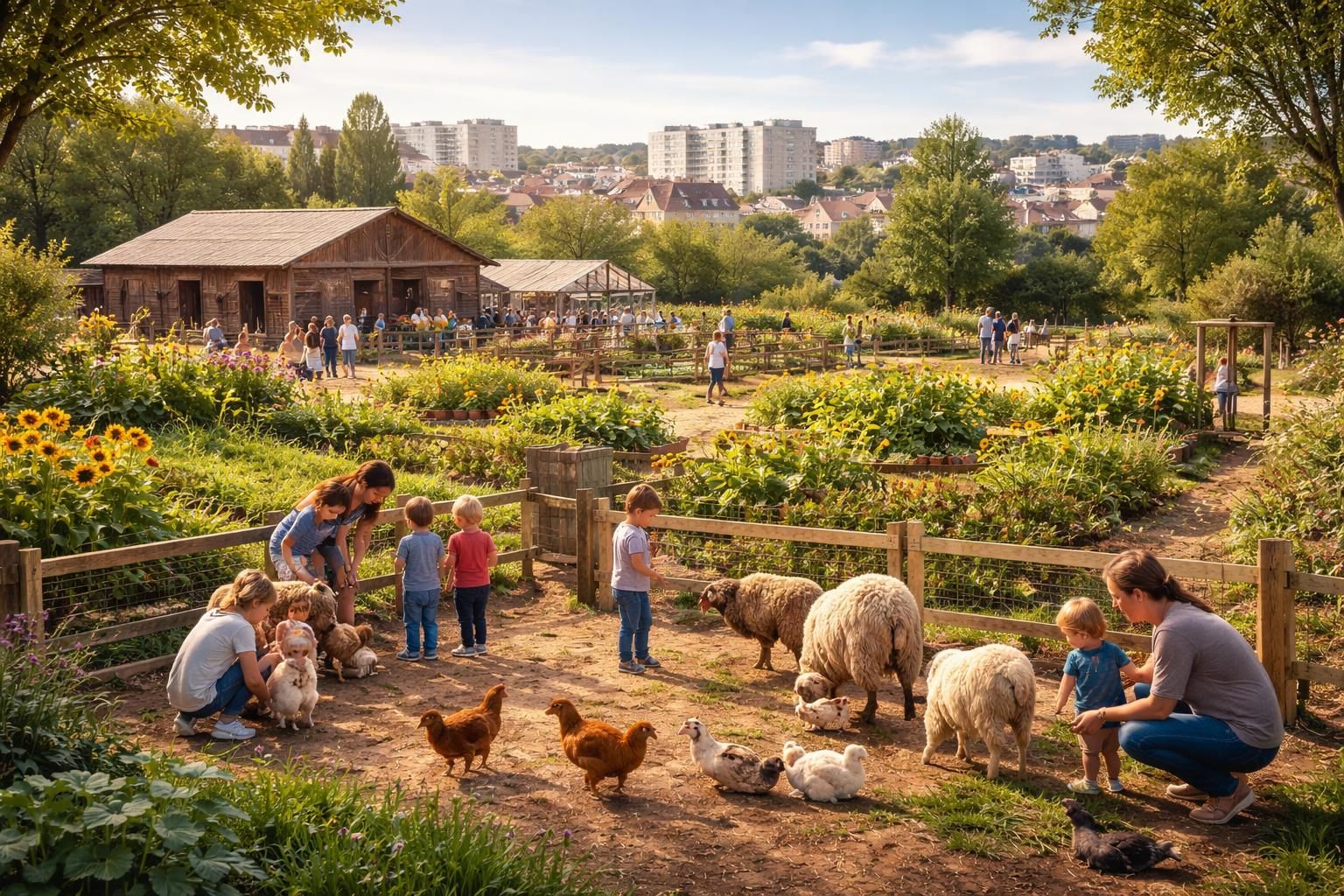 découvrez comment une ferme pédagogique à dreux favorise le lien entre ville et nature en offrant un espace d’apprentissage, de partage et de sensibilisation à l’environnement pour les citadins.