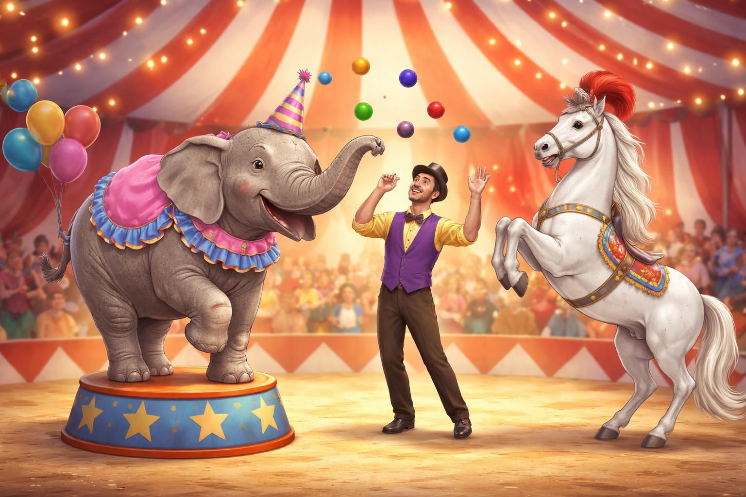 apprenez à dessiner facilement des animaux et artistes du cirque avec nos astuces simples. amusez-vous en créant vos propres sketches colorés et ludiques !