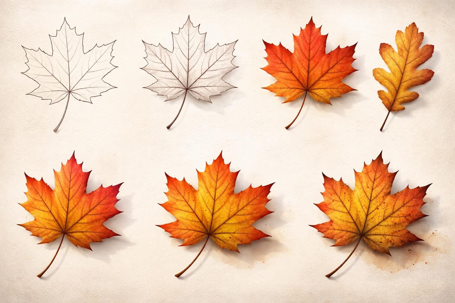 apprenez à dessiner facilement des feuilles d'automne grâce à nos étapes simples et guidées, parfaites pour débutants et passionnés de dessin.