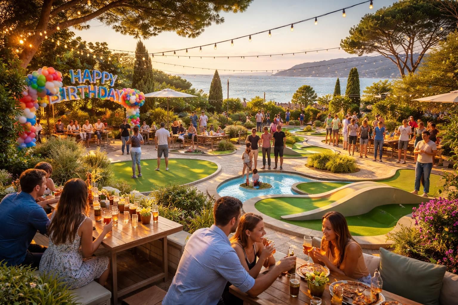 organisez votre prochain événement au mini golf de toulon pour une expérience unique, festive et originale alliant plaisir et convivialité.