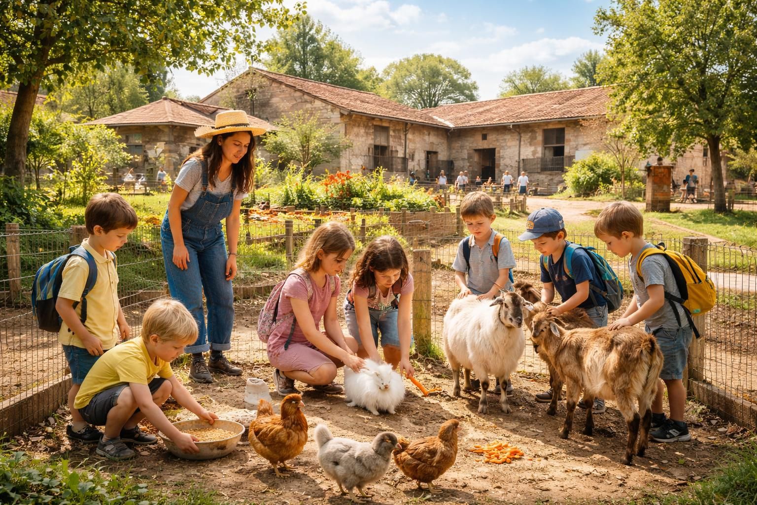 découvrez la ferme pédagogique à villefranche sur saône, un lieu d'apprentissage unique où les enfants explorent la nature, les animaux et les techniques agricoles dans un cadre éducatif et ludique.