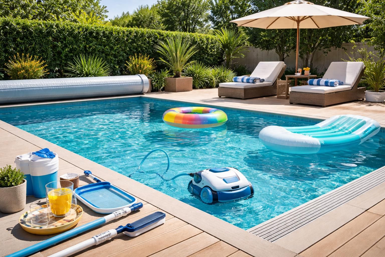 découvrez les accessoires indispensables pour entretenir et profiter pleinement de votre piscine bertrand dauvin. qualité et efficacité garanties pour un été réussi.