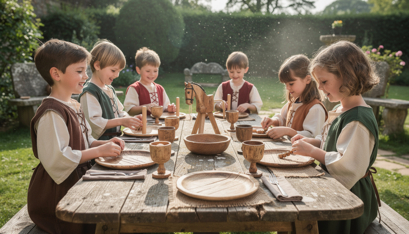 découvrez les indispensables pour organiser une fête pour enfants réussie avec une ambiance médiévale : décorations, animations, costumes et activités ludiques pour un voyage dans le temps inoubliable.