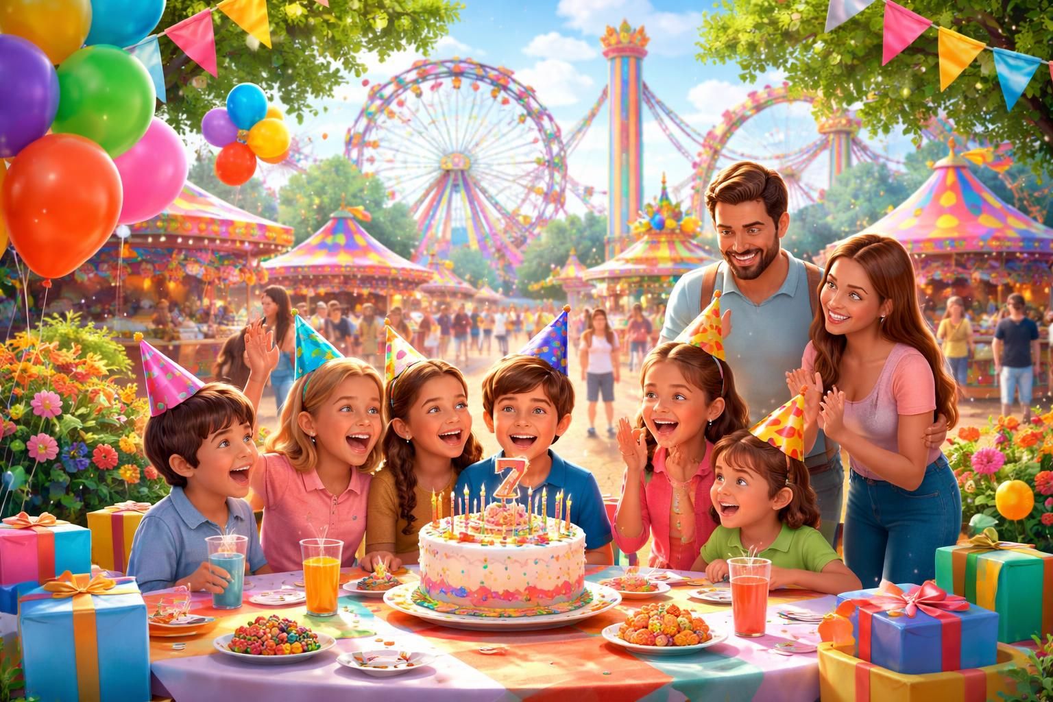 découvrez pourquoi les parcs d'attractions proches de chez vous sont l'endroit idéal pour célébrer un anniversaire mémorable et amusant pour tous les âges.