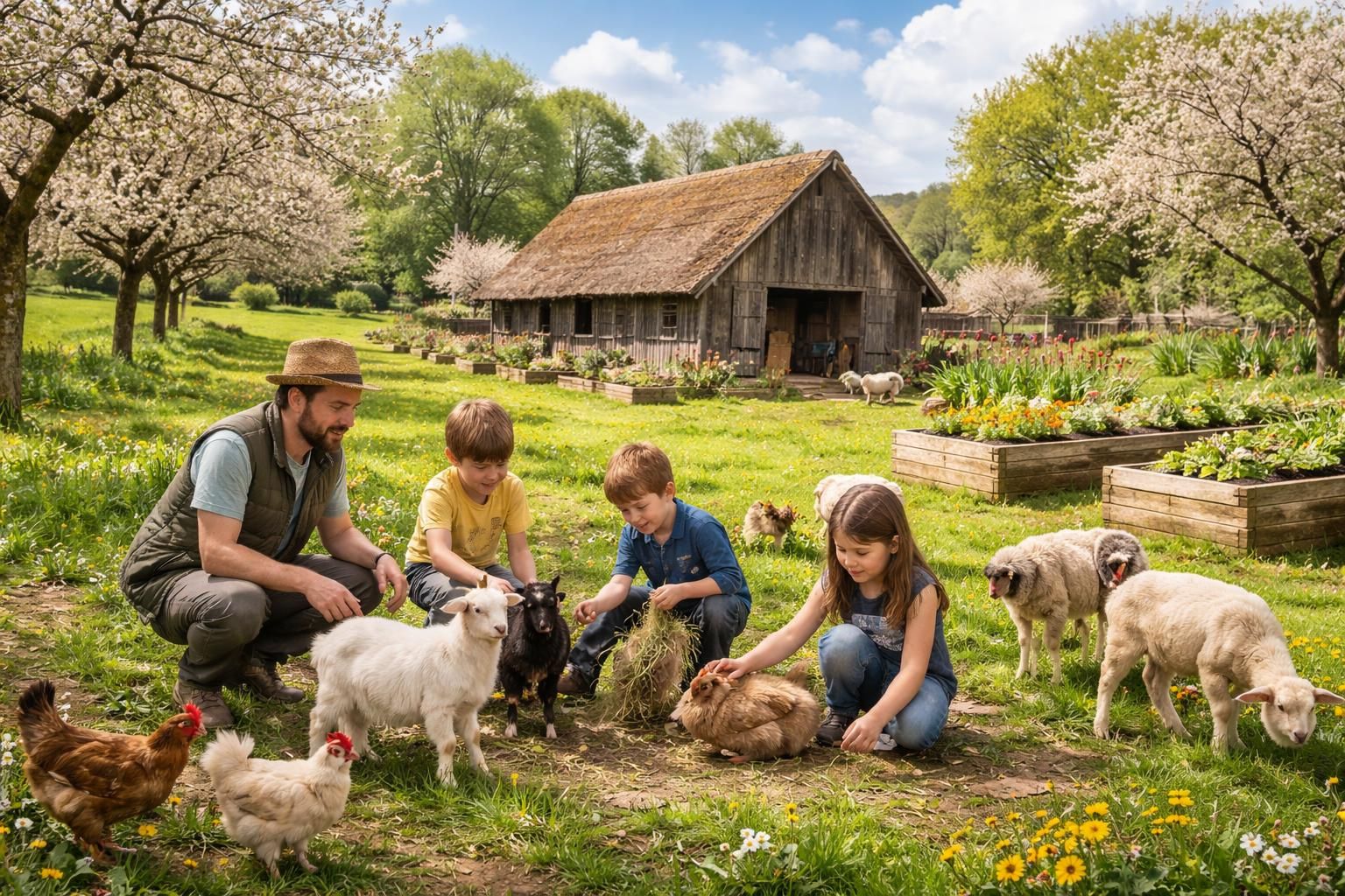 explorez la ferme pédagogique à dieppe et vivez une expérience unique au contact des animaux et de la nature. activités ludiques et éducatives pour toute la famille vous y attendent.