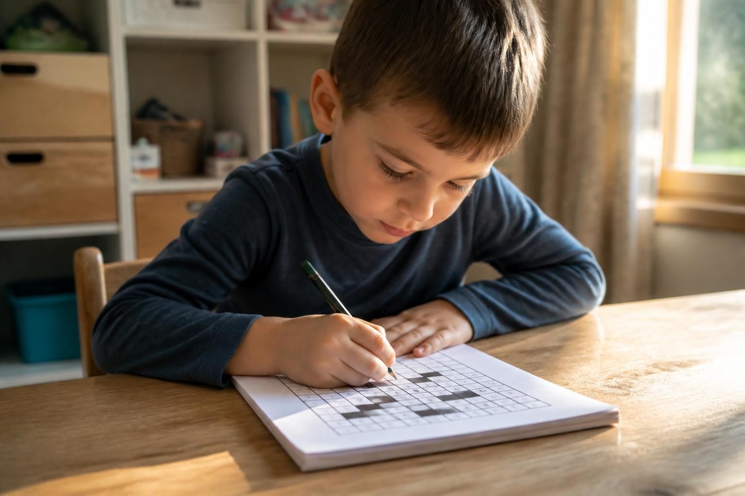 téléchargez des mots croisés pour la grande section en pdf afin de stimuler l'apprentissage des enfants de manière ludique et éducative.