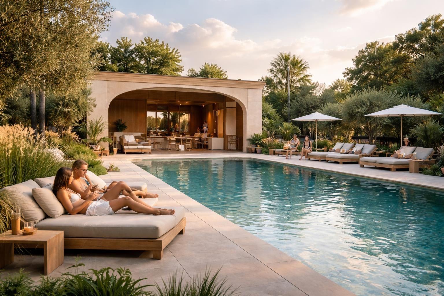découvrez les tendances actuelles des photos de piscines bad't badhuis, alliant design moderne et élégance pour sublimer votre espace aquatique.