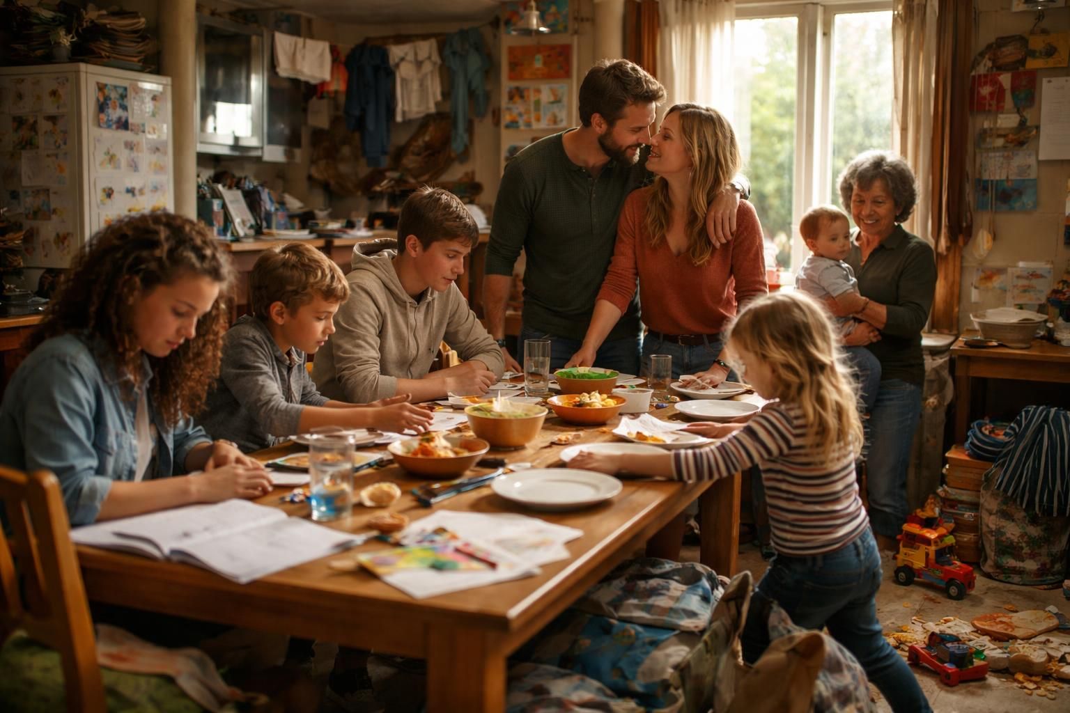 découvrez un reportage authentique qui explore les défis quotidiens des familles nombreuses, mettant en lumière leur vie, leurs joies et leurs enjeux.