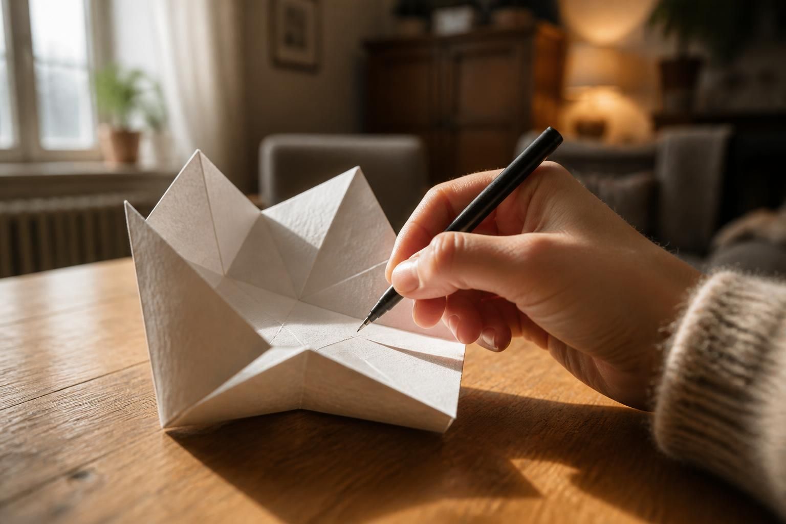 découvrez des idées originales et amusantes pour écrire dans une cocotte en papier à la maison et surprenez vos proches avec des messages créatifs et personnalisés.
